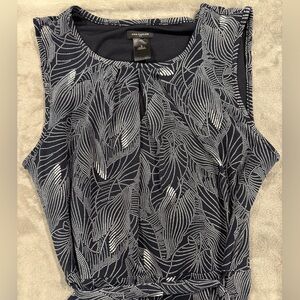 Ann Taylor Black and White Dress